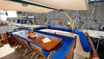 Maria Giovanni Aft deck dining